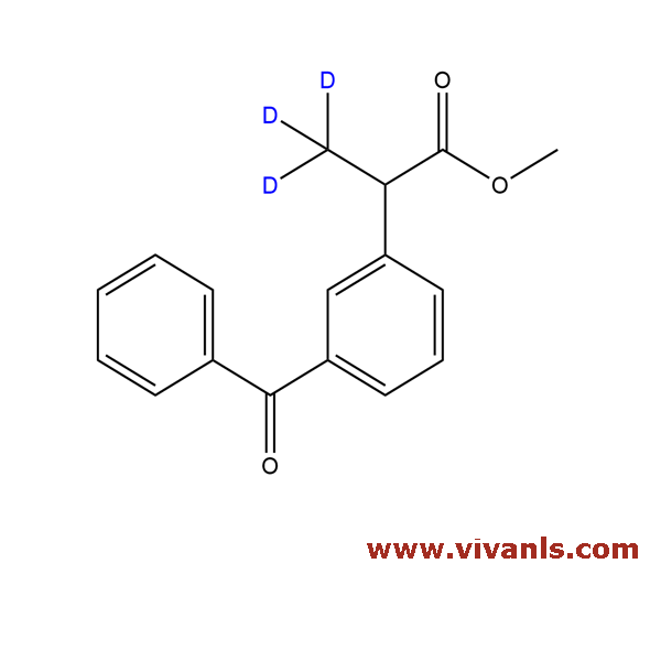Stable Isotope Labeled Compounds-Ketoprofen-d3 Methyl Ester-1663671352.png